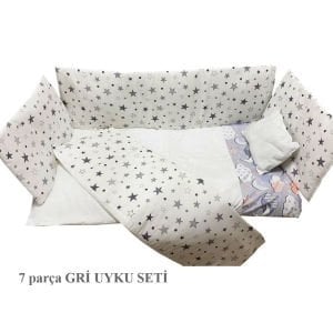 Bebek Beşiği Komidinli Ayaklı Sallanır Büyüyen beşik +Yatak
