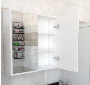 Aynalı banyo dolabı 2 kapaklı