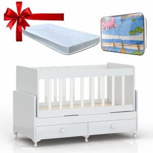 Wsmall Sallanır Anne Yanı Bebek Beşiği Yatak Uyku Seti Hediyeli 60x120 cm