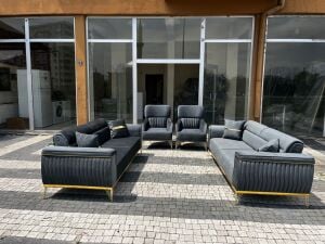 Vienza Chester Koltuk Takımı 3+3+1+1