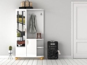 Vestiyer,Portmanto Aynalı dolaplı